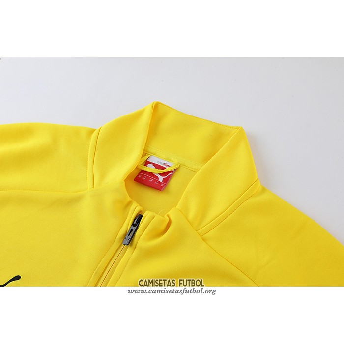 Chandal de Chaqueta del Borussia Dortmund 2022/2023 Amarillo